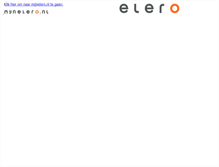 Tablet Screenshot of elero.nl